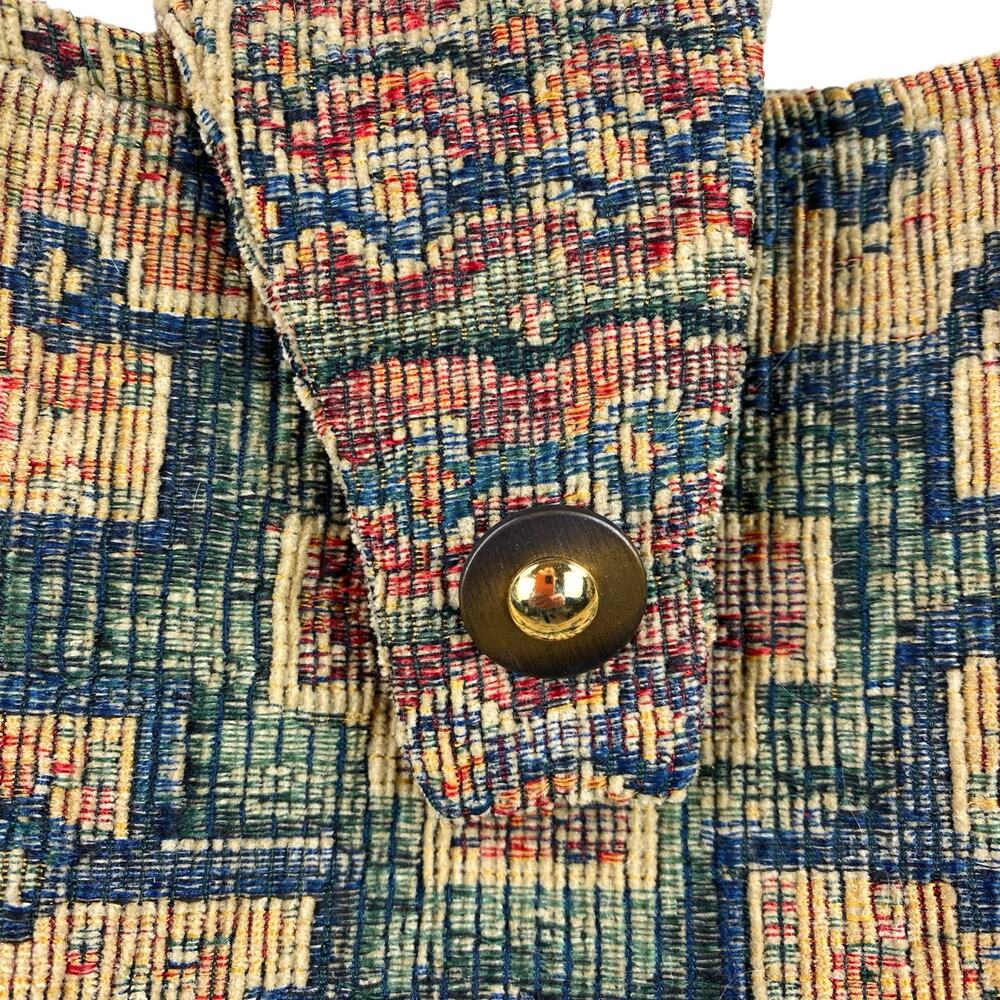 Vintage Orvis Tapestry Purse Bag Crossbody USA Made Boho - Picture 2 of 9